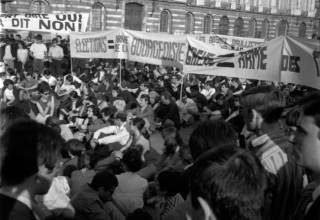 Nuit d'émeute-Mai 68/ Archives municipales de Toulouse- article du CNRS Journal