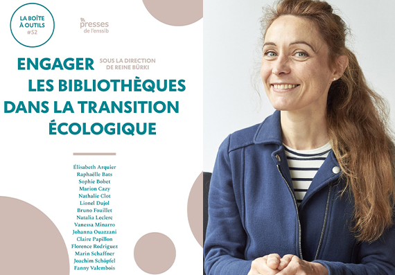 couverture de l'ouvrage et portrait de l'autrice