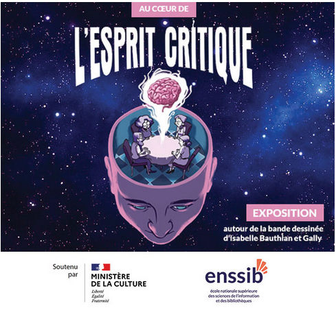 illustration de l'exposition au coeur de l'esprit critique